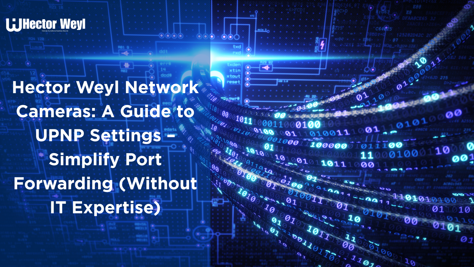 Hector Weyl Network Cameras: A Guide to UPNP Settings – Simplify Port Forwarding (Without IT Expertise)