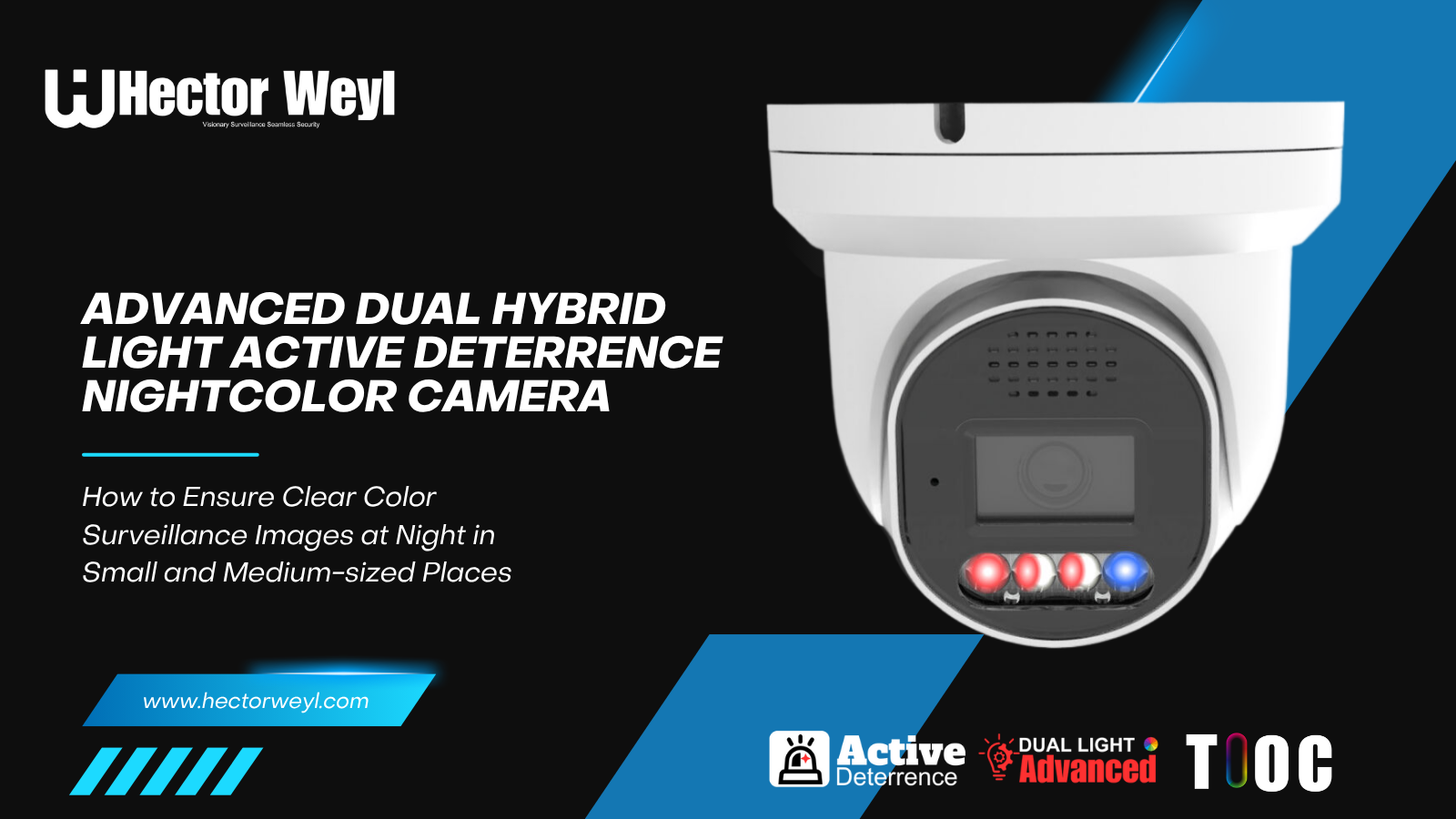 How to Ensure Clear Color Surveillance Images at Night in Small and Medium-sized Places