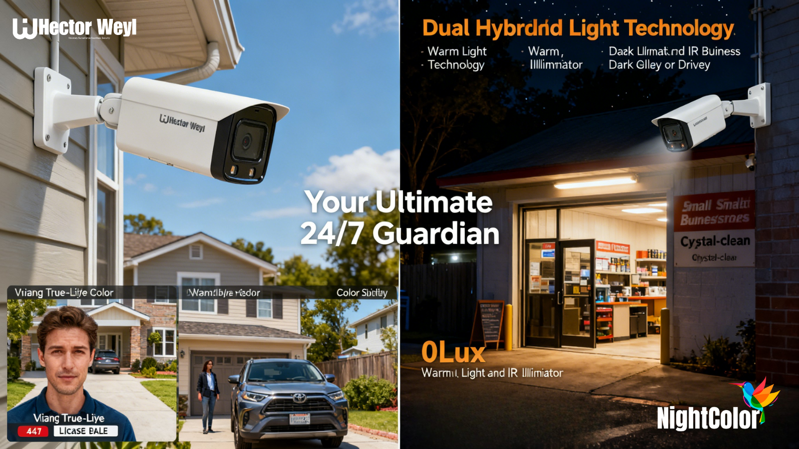 HW-IPC-G2449M-IL-ZAS 4MP AI Network Camera: Your 24/7 Guardian with Crystal-Clear Vision