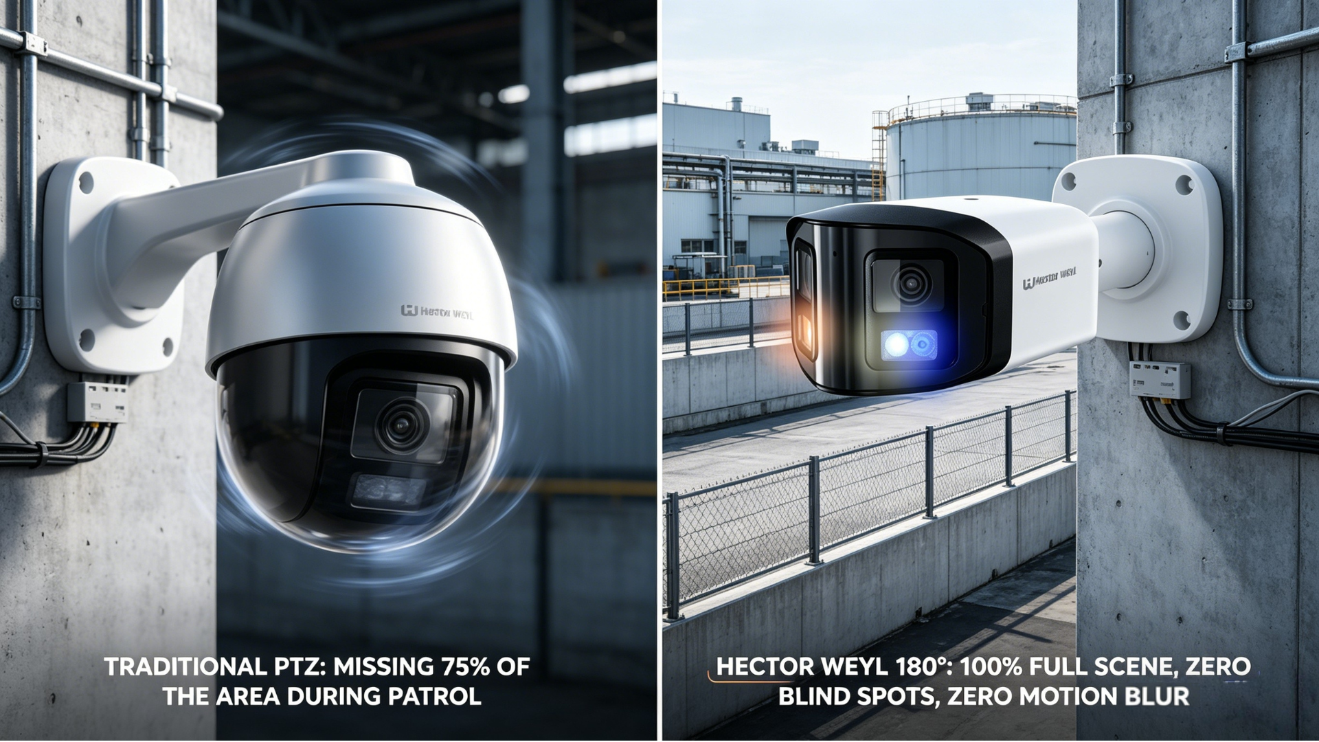 The PTZ Trap: Why Critical Infrastructure is Switching to 180° Seamless Panoramic Vision