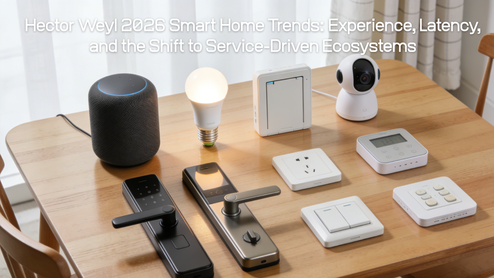 Hector Weyl 2026 Smart Home Trends: Experience, Latency, and the Shift to Service-Driven Ecosystems
