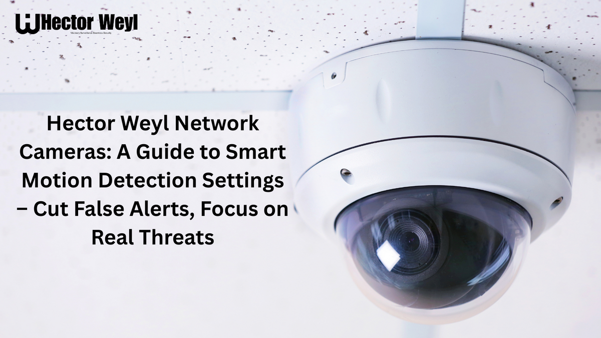 Hector Weyl Network Cameras: A Guide to Smart Motion Detection Settings – Cut False Alerts, Focus on Real Threats