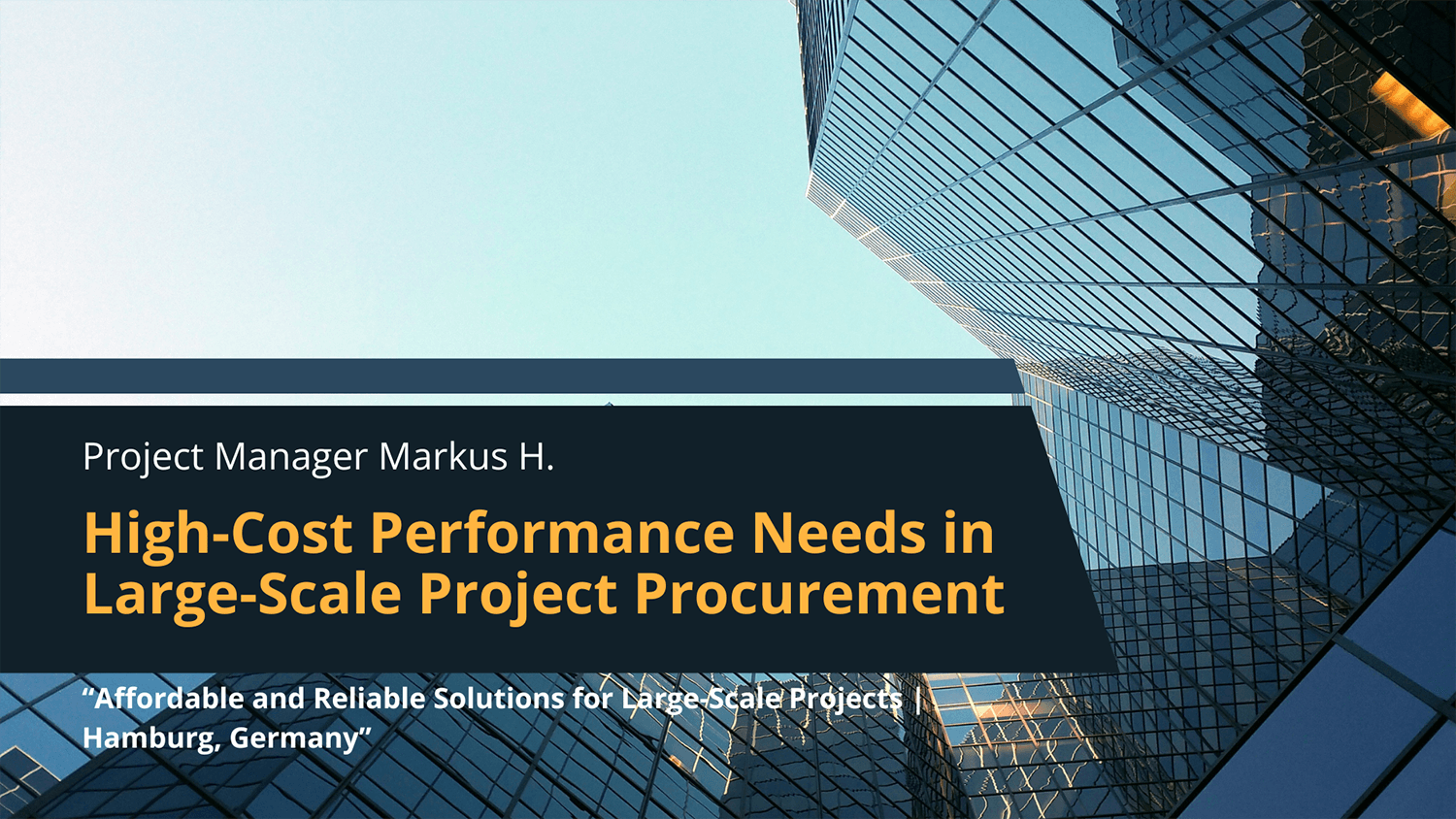 High-Cost Performance Needs in Large-Scale Project Procurement